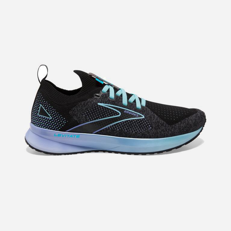 Brooks Levitate Stealthfit 5 Energy Return - Zapatillas Running Asfalto Mujer - Azules / Flores / Ne